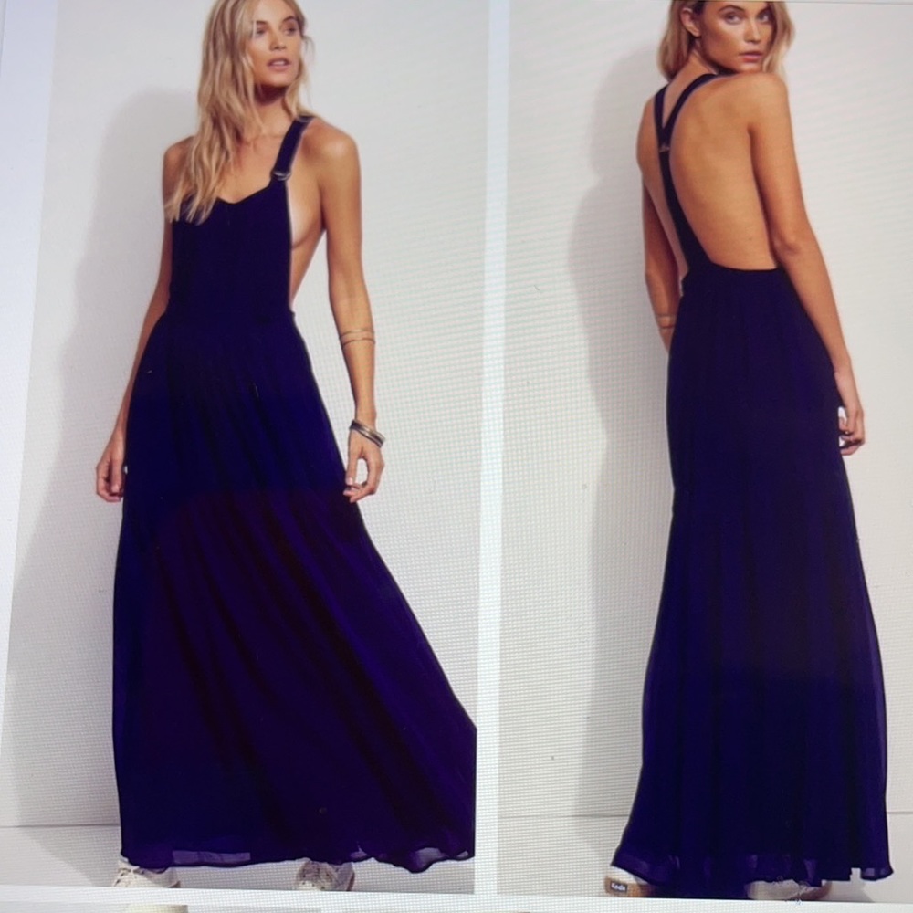 Free people “say you wanna” maxi dress